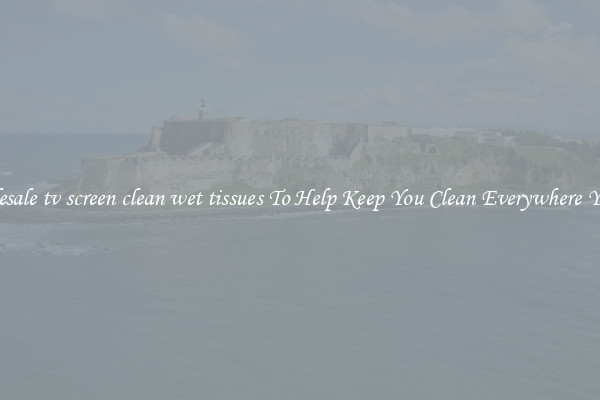 Wholesale tv screen clean wet tissues To Help Keep You Clean Everywhere You Go